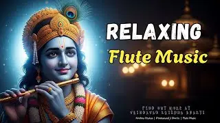 Relaxing Music, Krishna Flute, Deep Relaxing Music , Sleep Music , Meditation Music #flutemusic