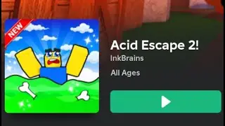 Playing Acid Escape 2! | ROBLOX
