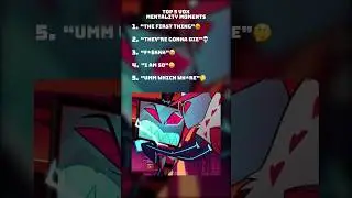 Top 5 Vox Mentality #shorts #hazbinhotel #vox #edit #top5 #moments