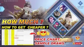 HOW MUCH COLLECTOR SKIN for Luo Yi , Zilong ,  Balmond | Price Chart with Draw