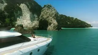 BAVARIA VIRTESS 420 FLY BRIDGE YACHT Rendering