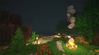 Rest.. no more thinking tonight - Relaxing Minecraft Study | Work Music and rain Ambiance