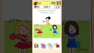 Brain Test 2: Crazy High School Level 11