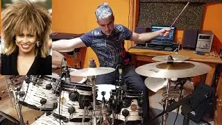 Tina Turner - Disco Inferno - Drum Cover by Joan Marc Pino