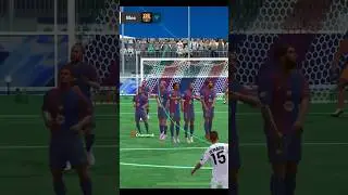 Di Maria with amazing freekick 💀🔥#shorts #fcmobile #fifa #football #eafc24 #dimaria #freekick