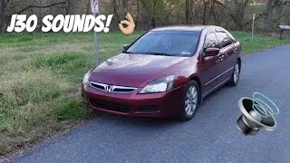 06 j30A4 Honda Accord выхлоп (6 скоростей)