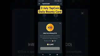 TapCoinBot Daily Bounty Card 2 July 2024 #TapCoinBot Bounty Card