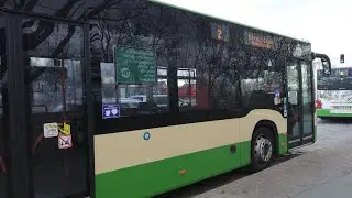 Bus Mitfahrt von Hauptbahnhof bis Quezbrücke im C2 auf der 2 Komplette Linie