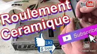 DEMONSTRATION TEST ROULEMENT A BILLES CERAMIQUE  -  CERAMIC BALL BEARING - Stainless Steel Ceramic