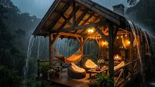 Night Forest Rain 🌲 Soft Piano Music for Sleep, Meditation & Inner Peace