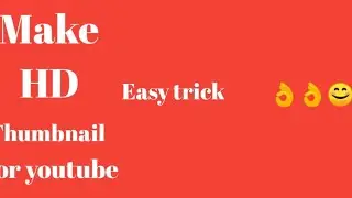 How to make thumbnail easy trick |Youtube |saifullah gaming