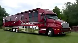 2025 Kenworth T2000 Motorhome, a luxury camper truck.