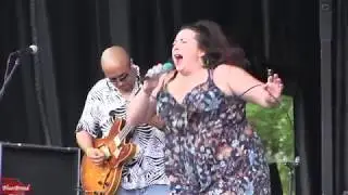 Rock & A Hard Place &bull; GRACIE CURRAN & the High Falutin' Band &bull; Chenango Blues Fest 8/19/17