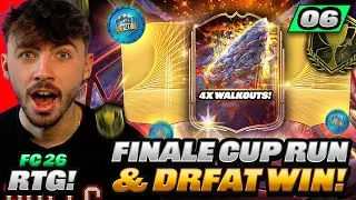 INSANE EARLY ACCESS FINALE RUN, FUT DRAFT WIN & 4 WALKOUTS PACKED! - FC 26 Ultimate Team RTG EP. 6