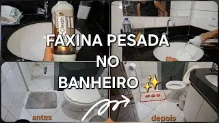 🌸Lavei o Banheiro Usando B-Clean | Resultado Surpreendente!✨️