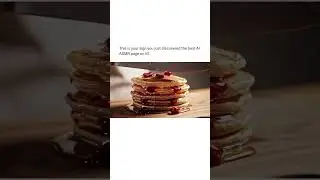 Pancake Syrup Pouring ASMR | Sticky, Slow & Satisfying Breakfast Sounds
