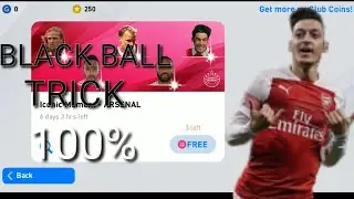 100% Working trick | Black ball in iconic moment - Arsenal | pes20 mobile| Gaming monster