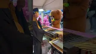 Это снова кулинарный фестиваль!  Bajie BBQ 🤣🤣🤣 Медвежонок Пеппи Смешное Видео