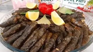 ورق #الدوالي _الاخضر 💚بدون لحمة وبدون خضار  أطيب طعم 😘 👌