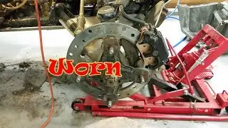 Can Am Outlander XMR 850 Brake Pad Change BRP Junk for Race Driven ATV