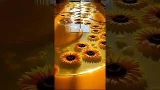 Sunflower Yellow + Clear Resin Epoxy Resin Design