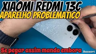 Xiaomi redmi 13c não funciona nenhum touch - defeito crônico do modelo 