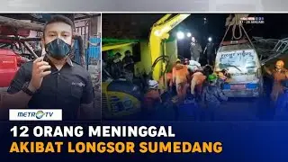 12 Orang Meninggal Akibat Longsor Sumedang