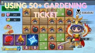 LORDS MOBILE - PART 1 USING 50 PLUS GARDENING TICKET IN GARDEN STROLL EVENT #lordsmobile #igg