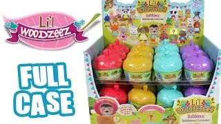 Li'l Woodzeez Bobbleheads Series 4 Blind Box Full Case Unboxing Toy Review Blind Acorn Opening