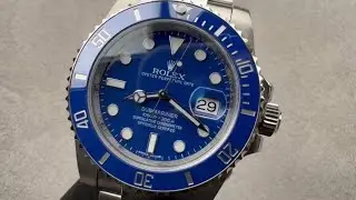 Rolex Submariner White Gold 