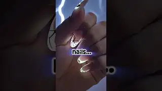 Неоновые светящиеся ногти 🤯