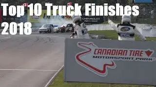 Top 10 NASCAR Camping World Truck Series Finishes of 2018