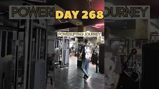 DAY 268 OF POWERLIFTING JOURNEY//#fitness #journey #motivation #shorts