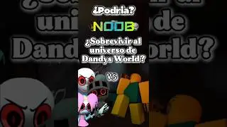Could the Forsaken noob survive the Dandy's World universe? #roblox #forsaken #dandysworld