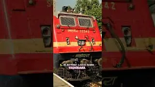 5 Biggest Loco Sheds Of India #viralvideo