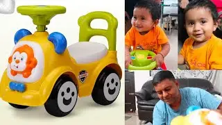 Luvlap sunny ride on for toddlers | Best gift | assembling video | telugu