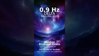 🎧 Deeply Relaxed Sleep | Delta Wave Binaural Beat (0.9 Hz)