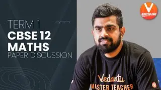 CBSE Class 12 Maths [Term 1] Sample Paper Discussion (2021-2022) | Vedantu Enthuse | Shimon Sir