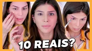 TESTANDO MAKES DE R$10 REAIS !! PRODUTOS INCRÍVEIS !! 😱| Fernanda Petrizi