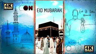 🕌Eid Mubarak 4k UltraHD Status| 4k full Screen Status