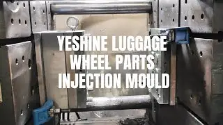YESHINE Durable High Cavity Luggage Wheel Parts Injection Mould Custom Travel Accessories Mould