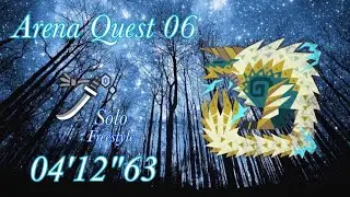 【MHWI:PS5】闘技大会マスター級06 ジンオウガ 太刀ソロ 04'12
