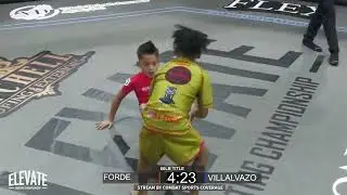 Elevate MMA Nov 22 Villalvazo Forde