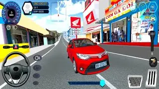 Car Simulator Vietnam - Mobil Balap Toyota Vios Taxi Takes Tourist Android Gameplay