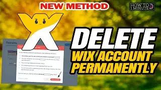 How to delete wix account permanently 2025