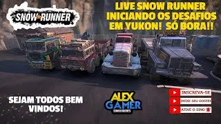 SNOW RUNNER YUKON TRANSPORTANDO MATERIAIS ATÉ OS DEPOSITOS! SÓ BORA #shorts #snowrunner #offroad