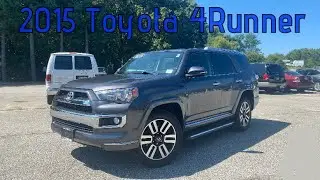 2015 Toyota 4Runner Limited Startup, Walkaround and Features!