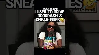 I USED TO DRIVE DOORDASH & SNEAK FRIES #kentheman #doordash #rapper #trending #viralshort #shorts