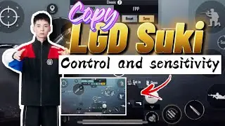 ( New ) Control and Sensitivity LGD Suki | 5 Finger claw | PUBG Mobile Fragmovie