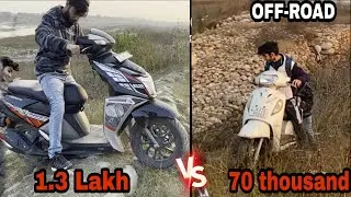 Ntorq 2022 vs access 2013 vs Activa  extreme Offroad | Offroading ntorq | extreme